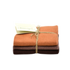 Vaatdoek 3-pack Chocolat Combi