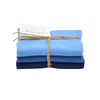 Vaatdoek 3-pack Dusty Blue Combi