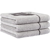 3 x Handdoeken Cute Cats Platin-Basalt 50x100 cm