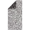 Douchelaken Cats Platin-Basalt 80x150 cm