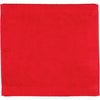 Lifestyle Uni Wasdoek 6 stuks - Rood 30x30 cm
