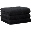 Lifestyle Uni Handdoeken 3 stuks - Black 50x100 cm