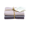 Vaatdoek 3-pack Dusty Purple Combi