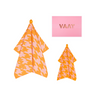 Gift Set Pied de Poule - Orange/Pink