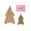 Gift Set Pied de Poule - Yellow/Light Grey