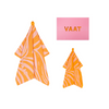 Gift Set Zebra - Orange/Pink