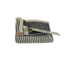 Vaatdoek RibRib Nature Grey Shades
